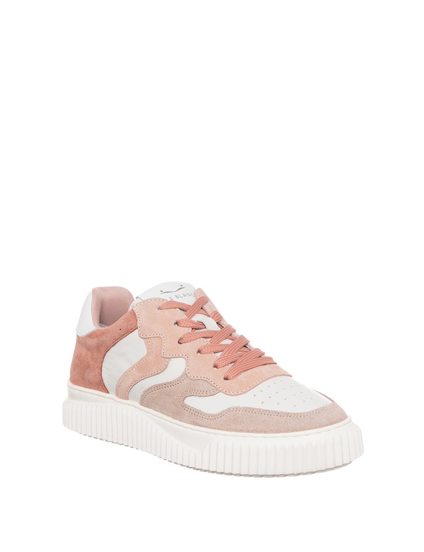 Ténis Senhora Branco e Rosa