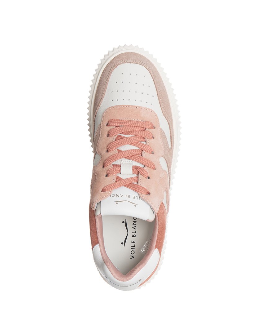 Ténis Senhora Branco e Rosa