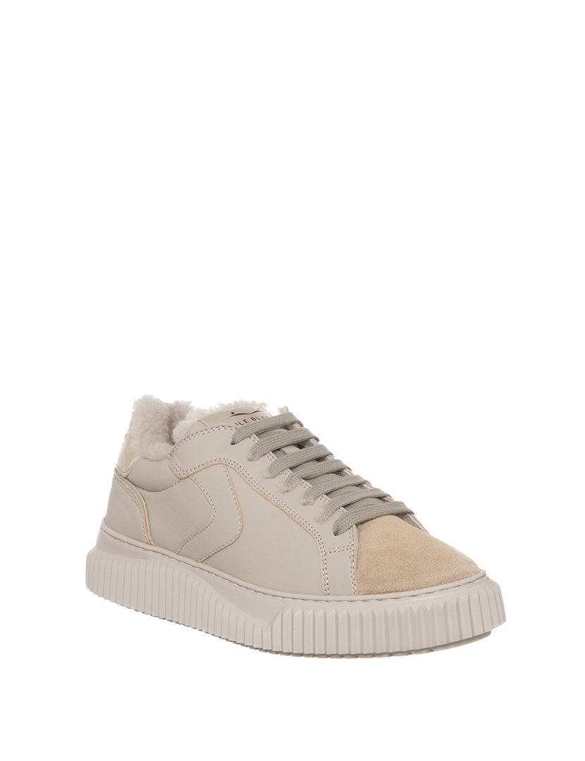 Ténis Senhora Bege e Dourado