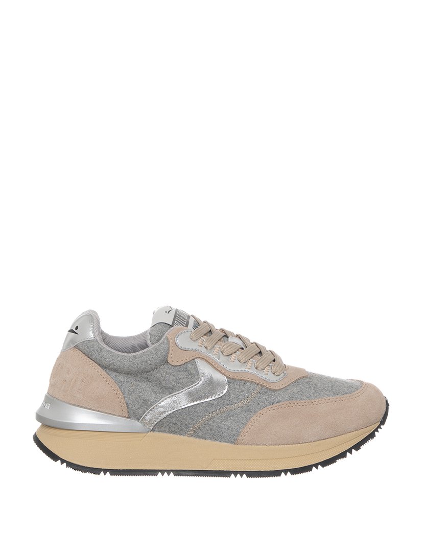 Ténis Senhora Bege e Cinza