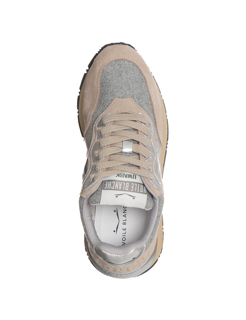 Ténis Senhora Bege e Cinza