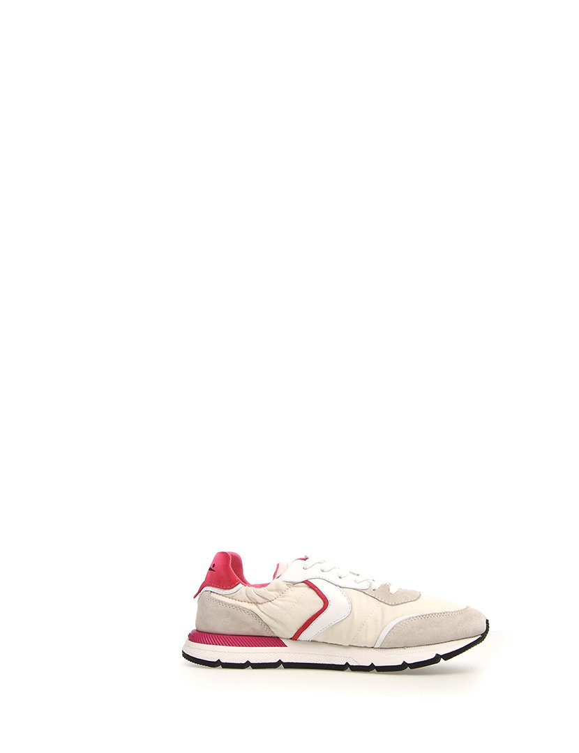 Ténis Senhora Branco e Fuschia