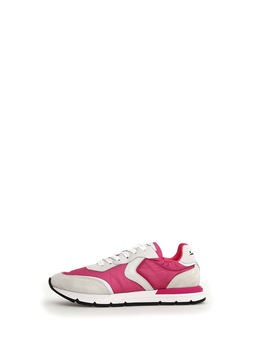 Ténis Senhora Branco e Fuschia