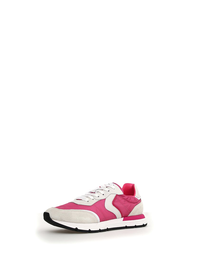 Ténis Senhora Branco e Fuschia