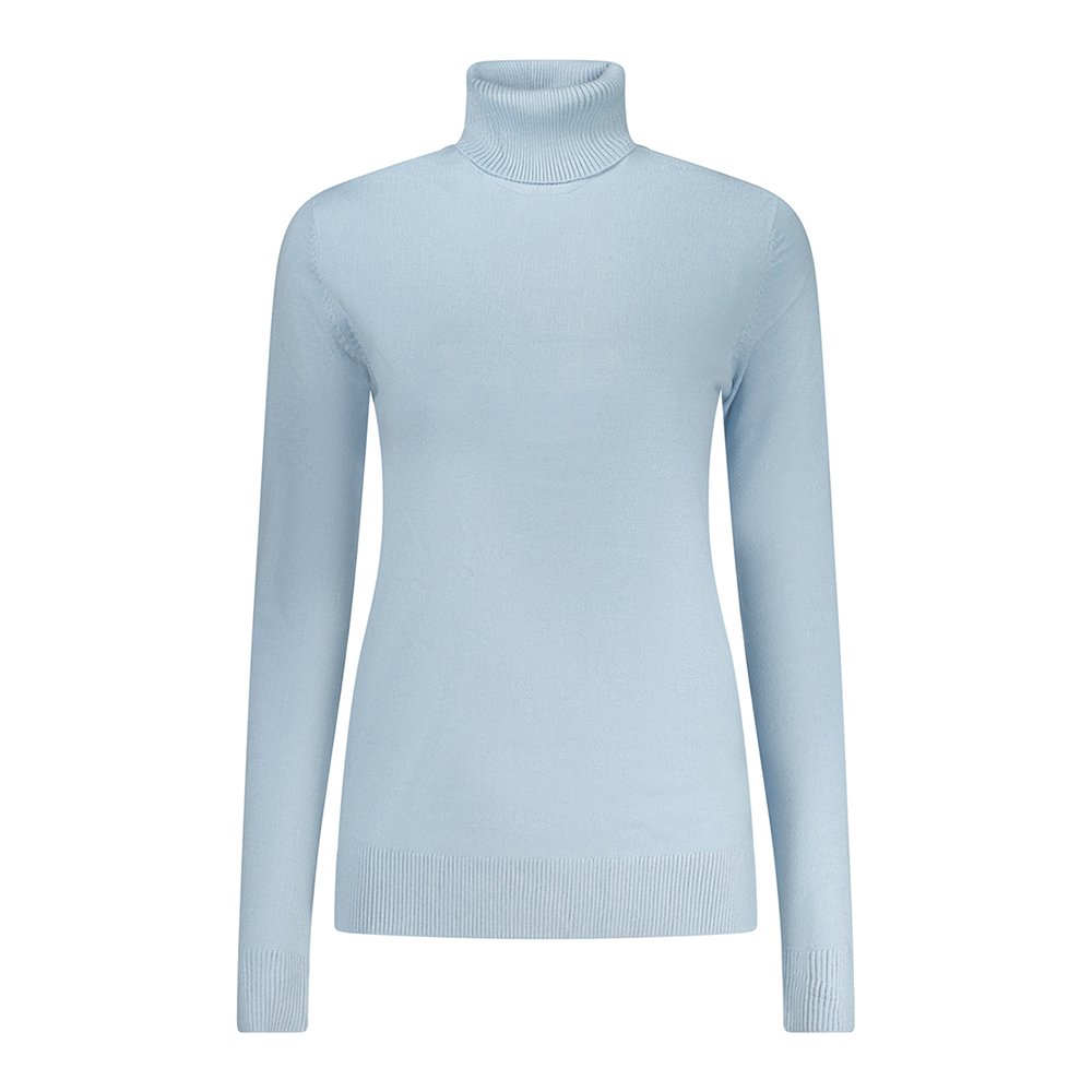 Camisola de Gola Alta Senhora Azul celeste