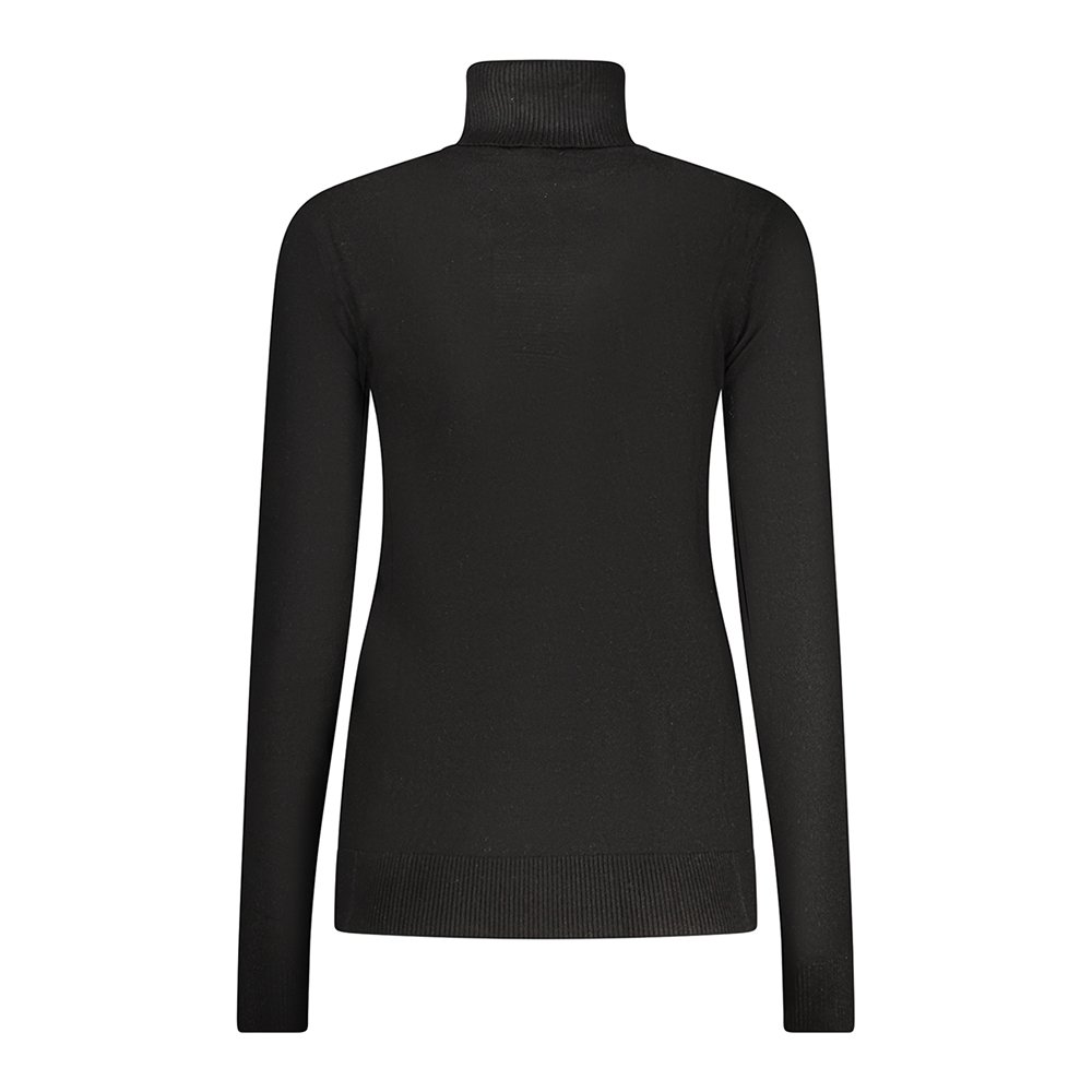 Camisola de Gola Alta Senhora Preto