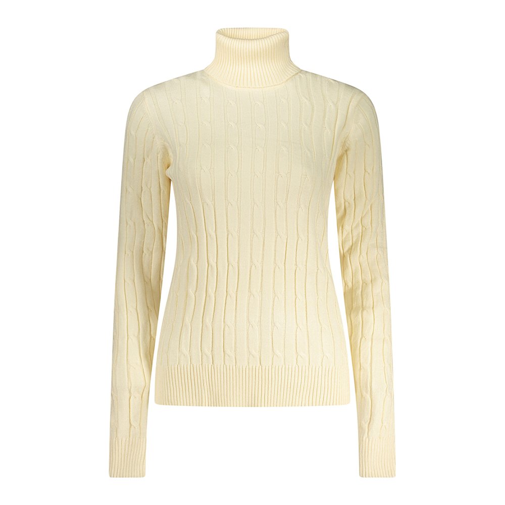 Camisola de Gola Alta Senhora Branco