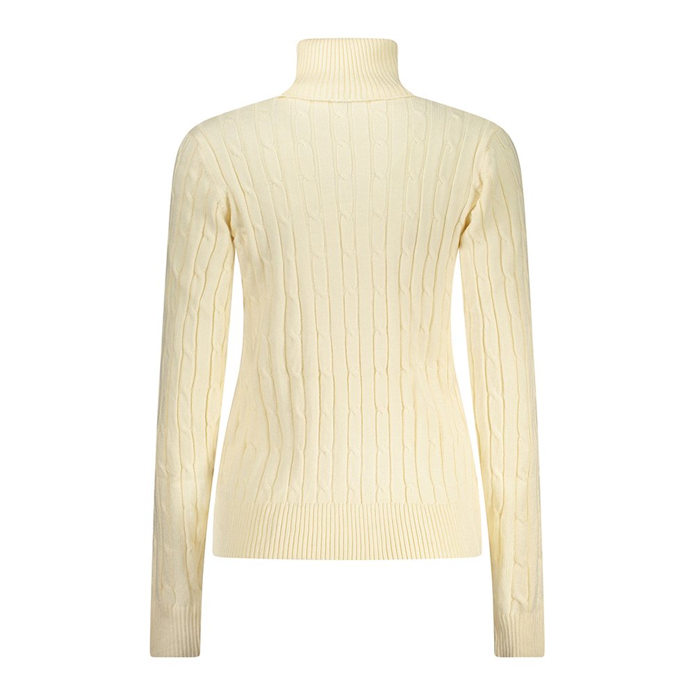 Camisola de Gola Alta Senhora Branco