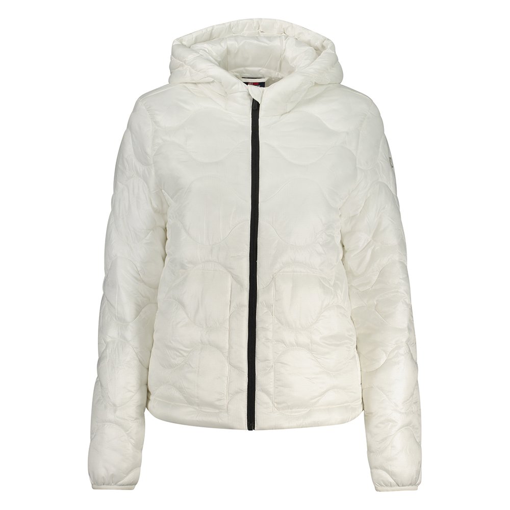 Casaco com capuz Senhora Branco