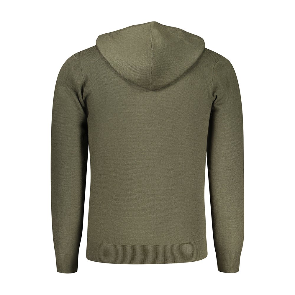 Sweatshirt zip com capuz Homem Verde
