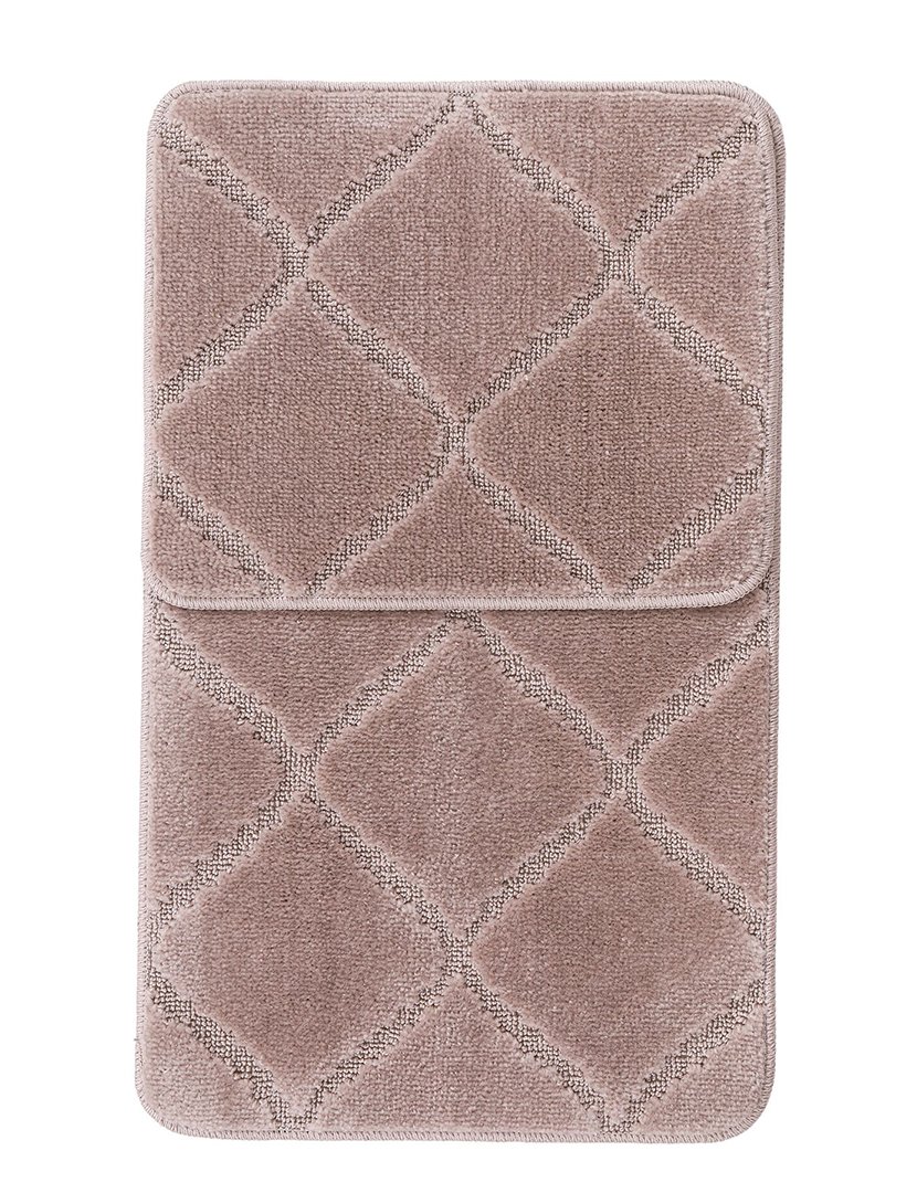 Set of 2 Luxury Bath Mats Mink