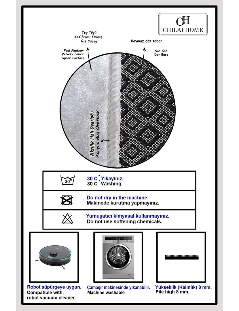 Tapete Oval Crusted Oval Fume