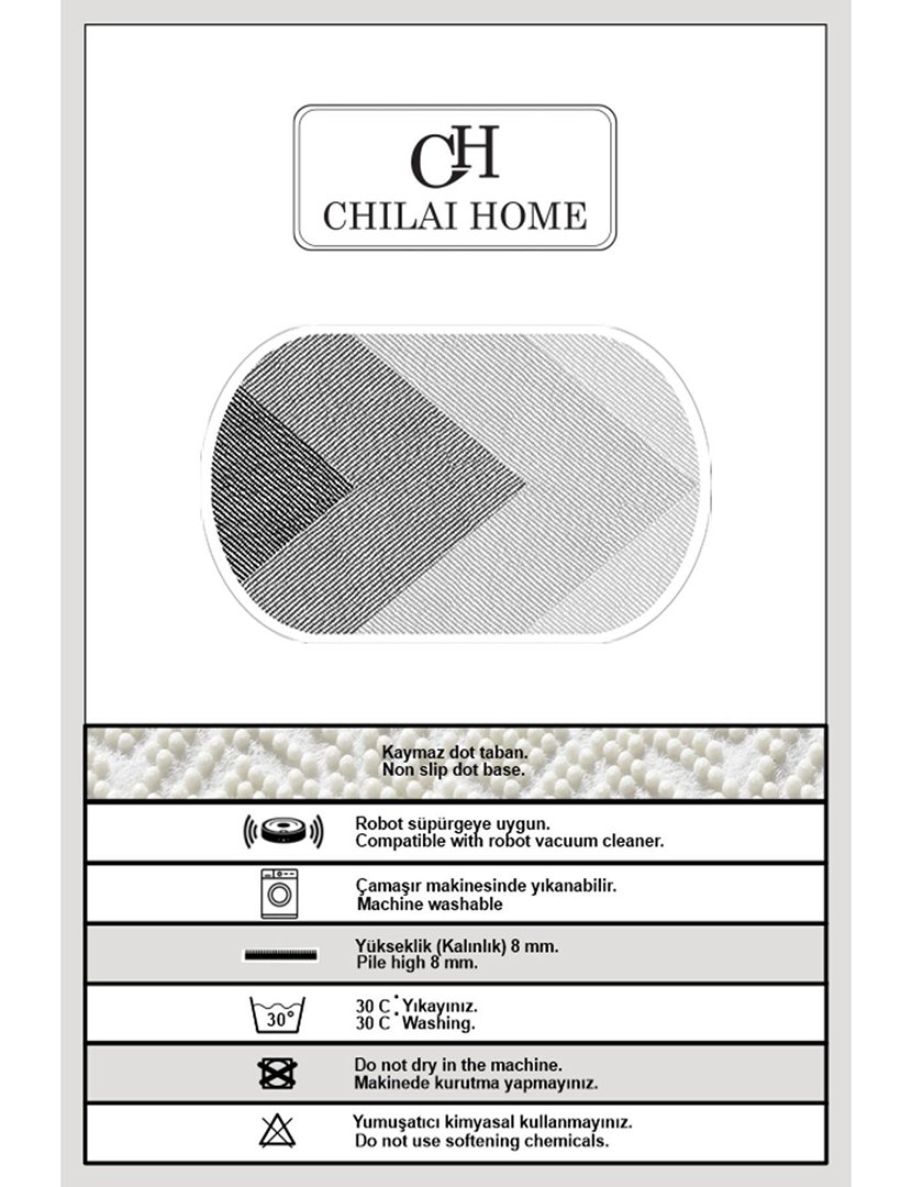 Tapete Oval Javole Oval Ecru