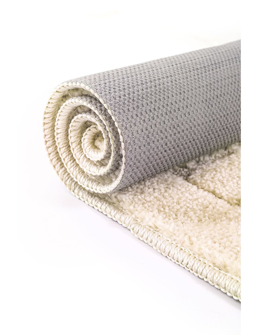 Set of 2 Kareli Cream Bath Mats
