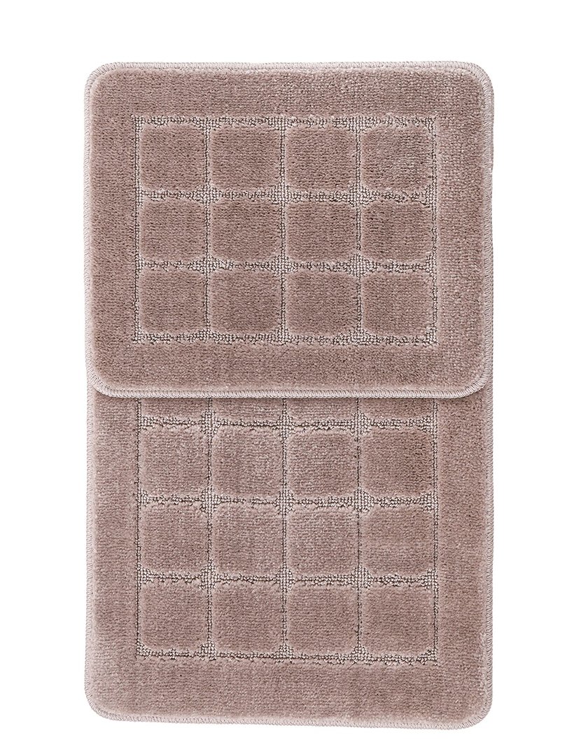 Set of 2 Kareli Mink Bath Rugs