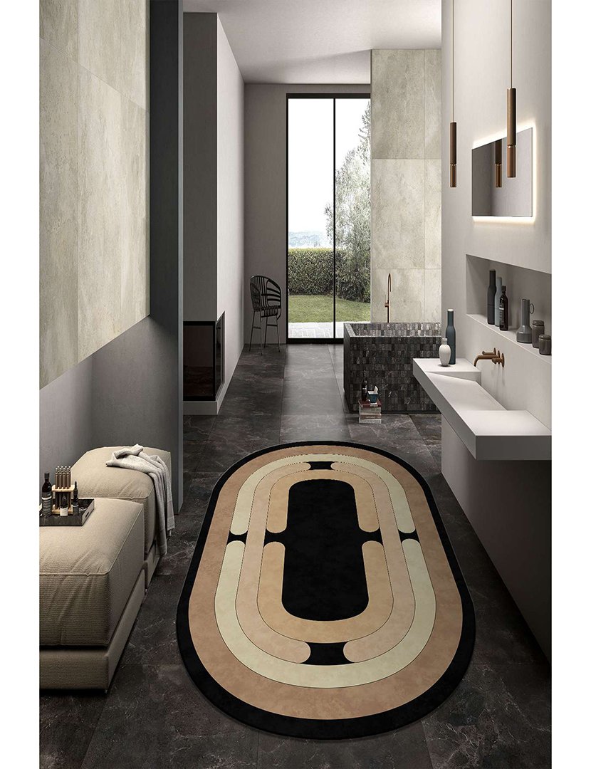 Tapete Oval Sftkece045-Oval