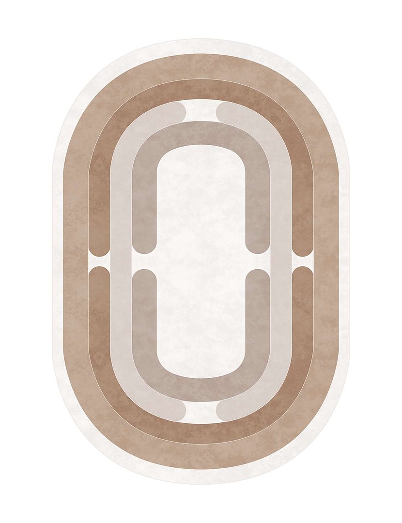 Tapete Oval Sftkece046-Oval