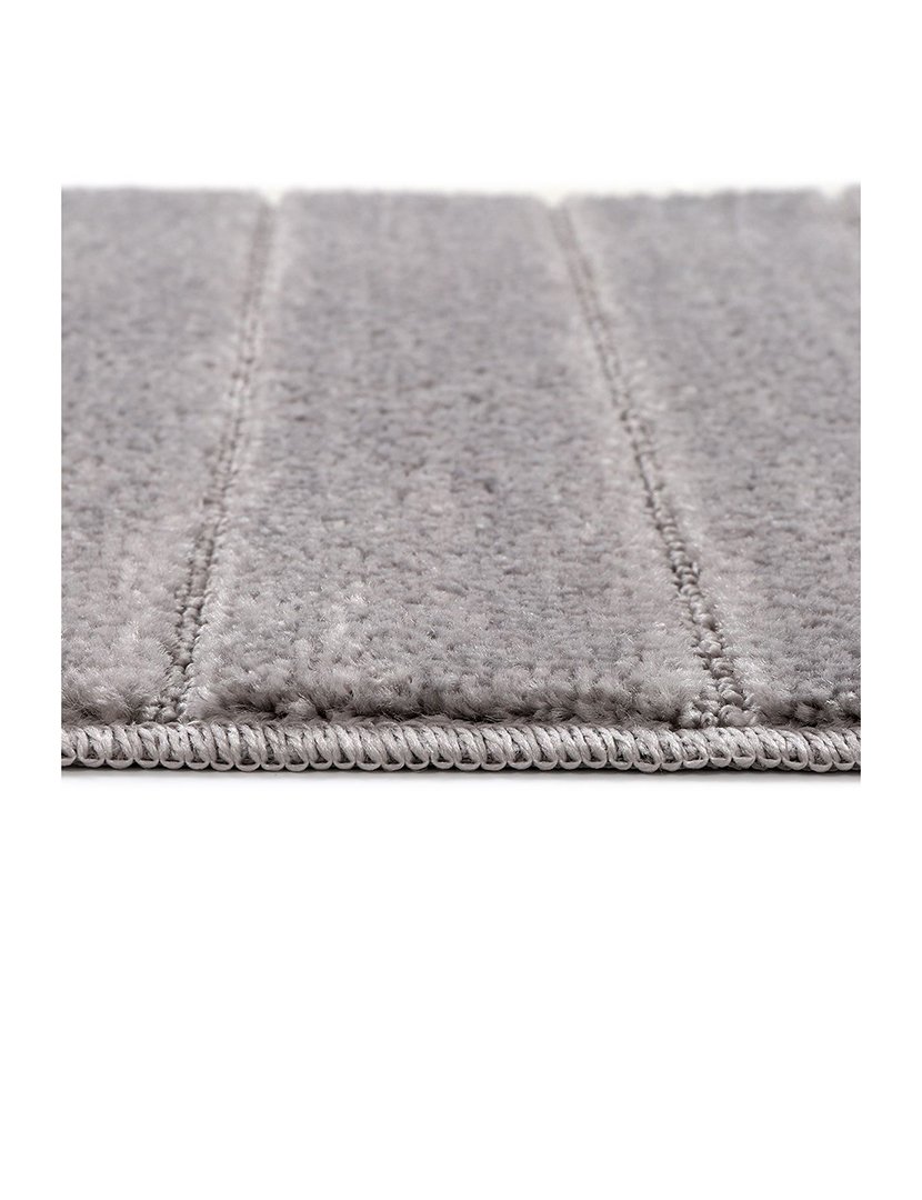 Conjunto 2 Tapetes Casa Banho Yeni Cizgili Grey