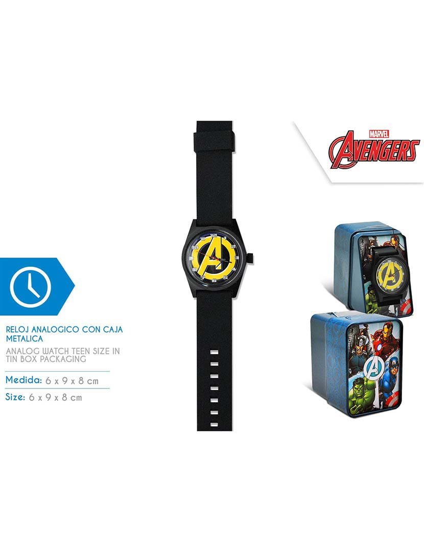 Relógio Analógico Avengers