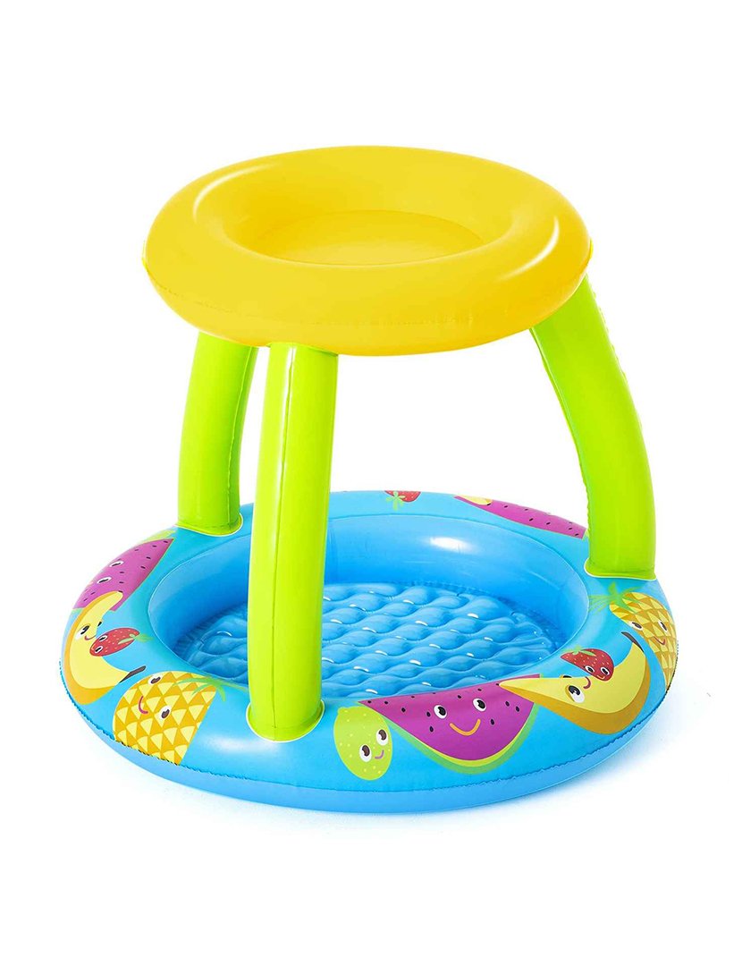 Piscina Infantil Fruta Com Telhado 94 X
