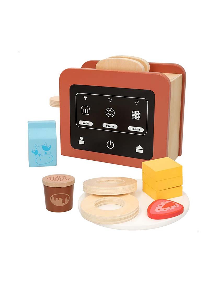 Torradeira Madeira C/ 9 Acess. +24M 4759