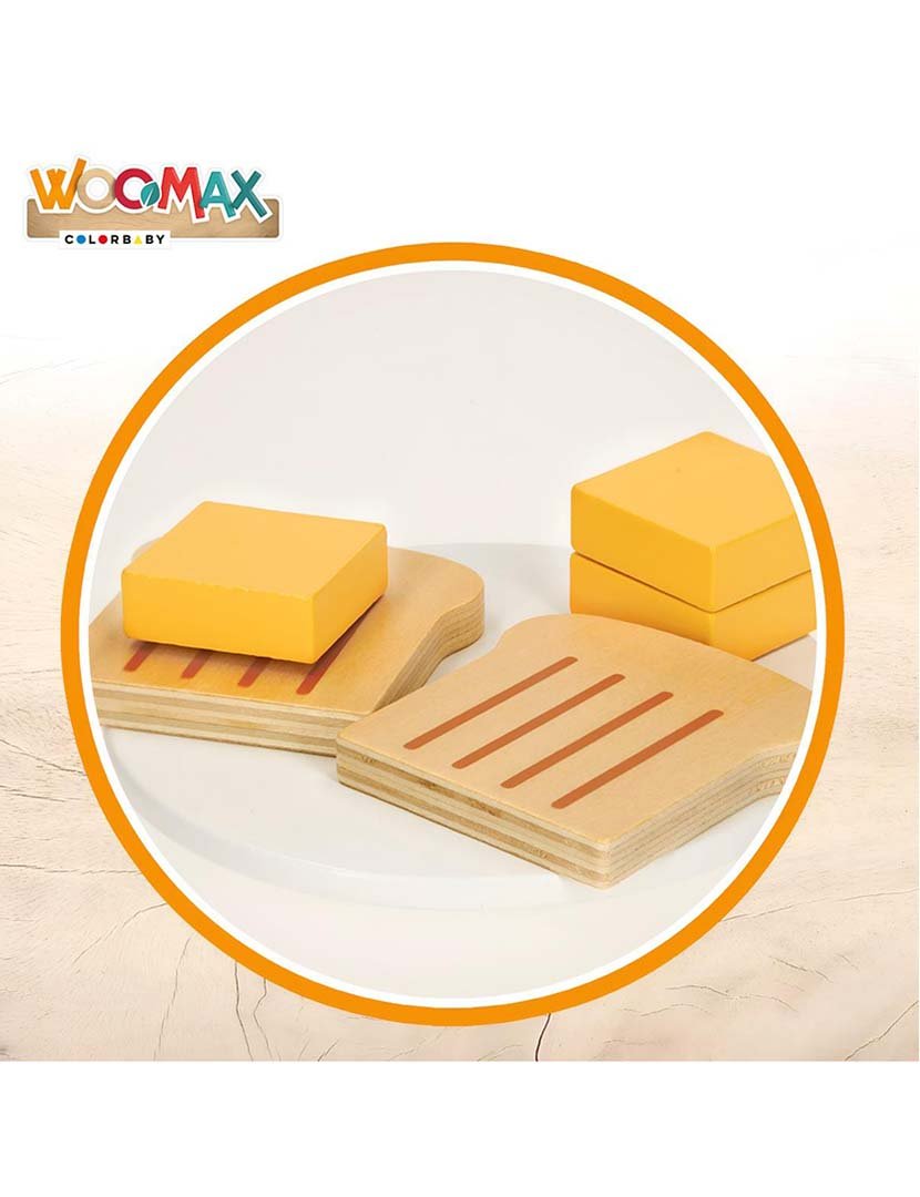 Torradeira Madeira C/ 9 Acess. +24M 4759