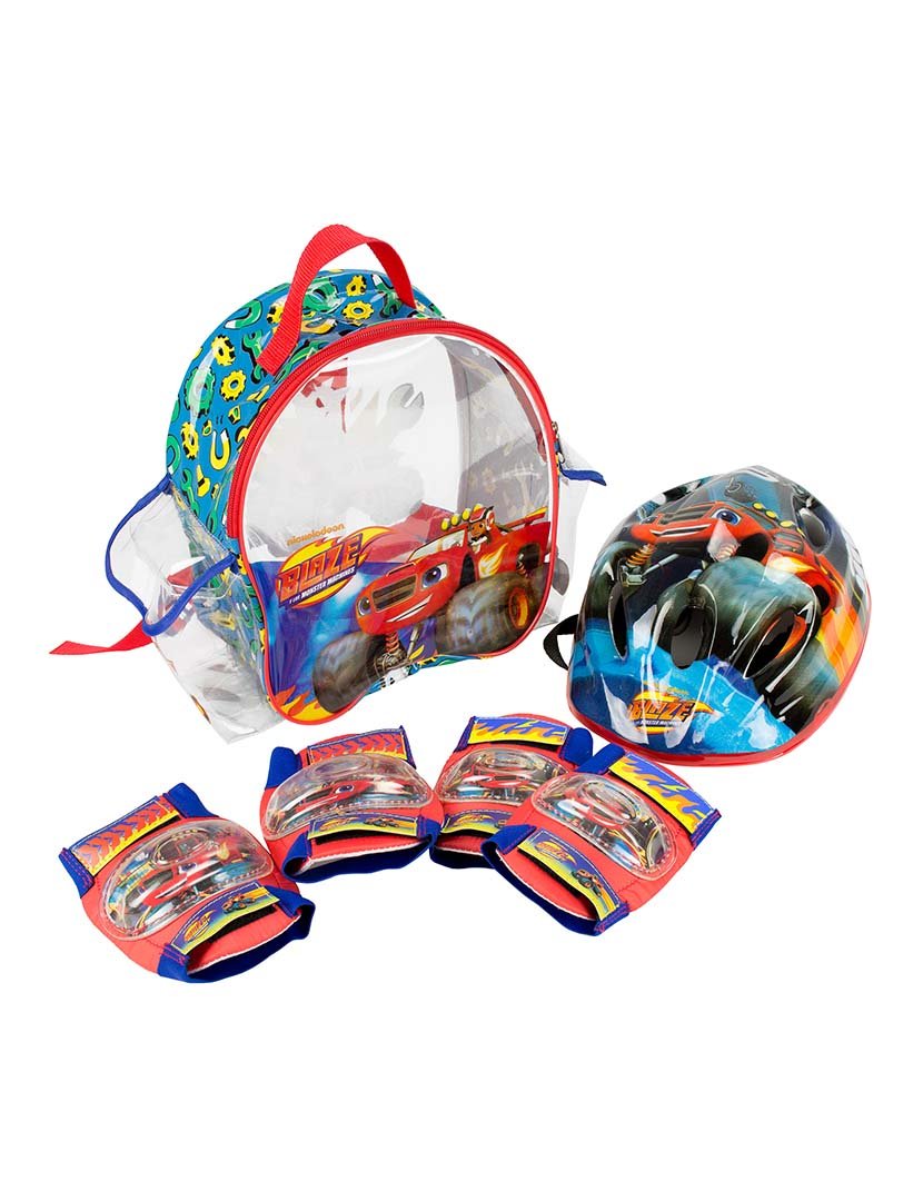 Mochila + Capacete + Proteções Preto E V