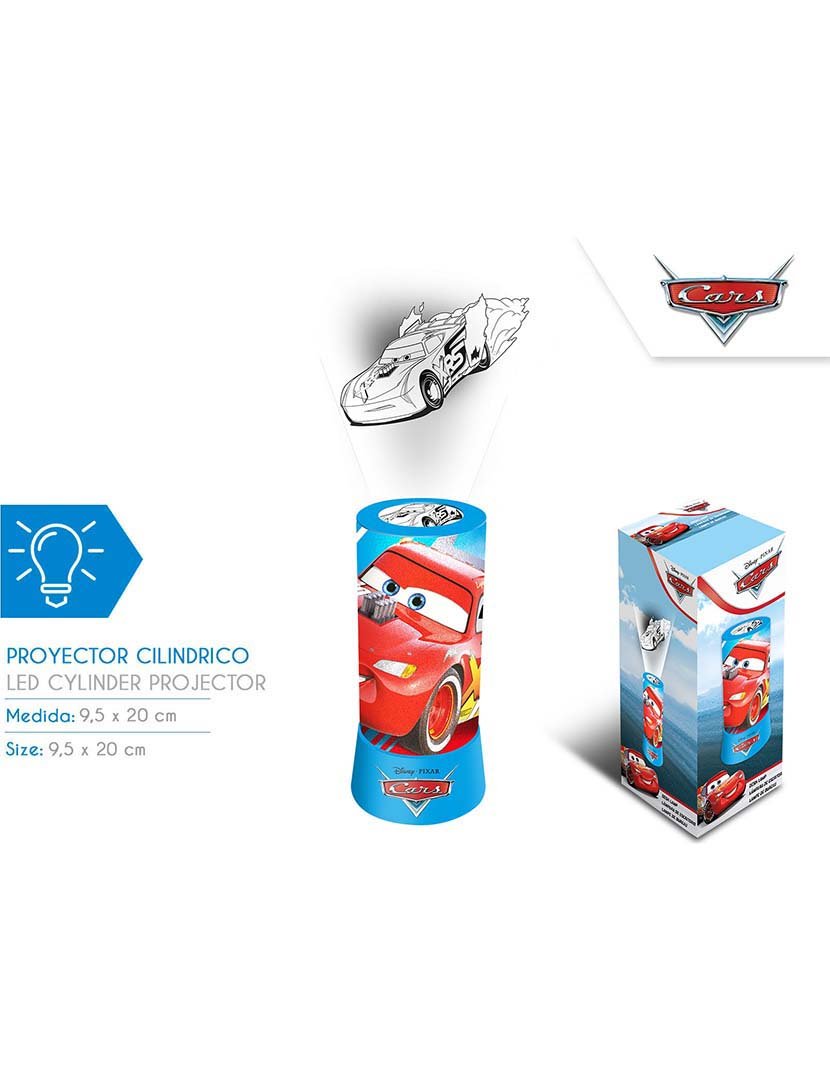 Projetor Led Cilindrico Cars