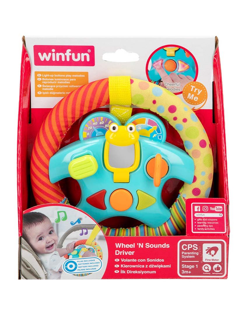 Volante com Som Bebé +3meses