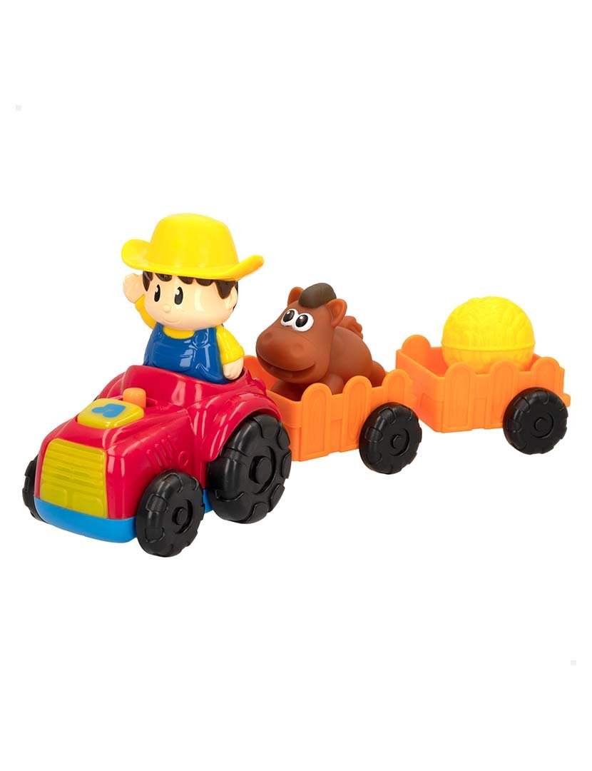 Trator Com Luz E Som  18M+ (Winfun)