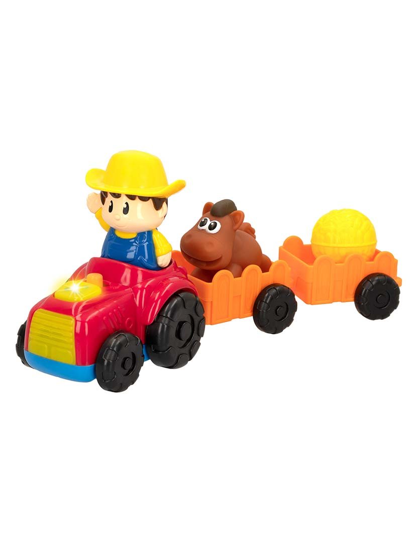 Trator Com Luz E Som  18M+ (Winfun)