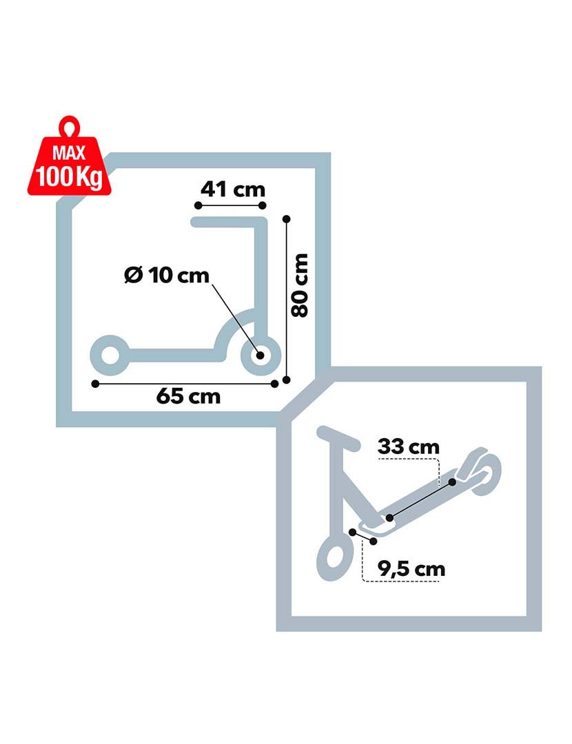 Trotinete Stunt Rider Acrobático Pro Rod