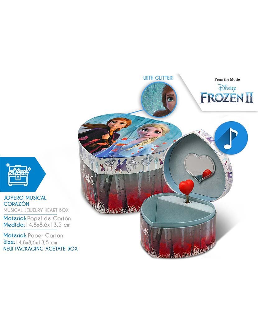 Guarda Jóias Musical Coração