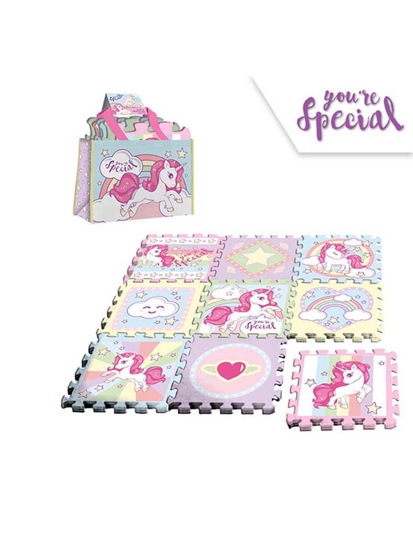 Puzzle Almofada EVA 9pçs c/ Bolsa You`re