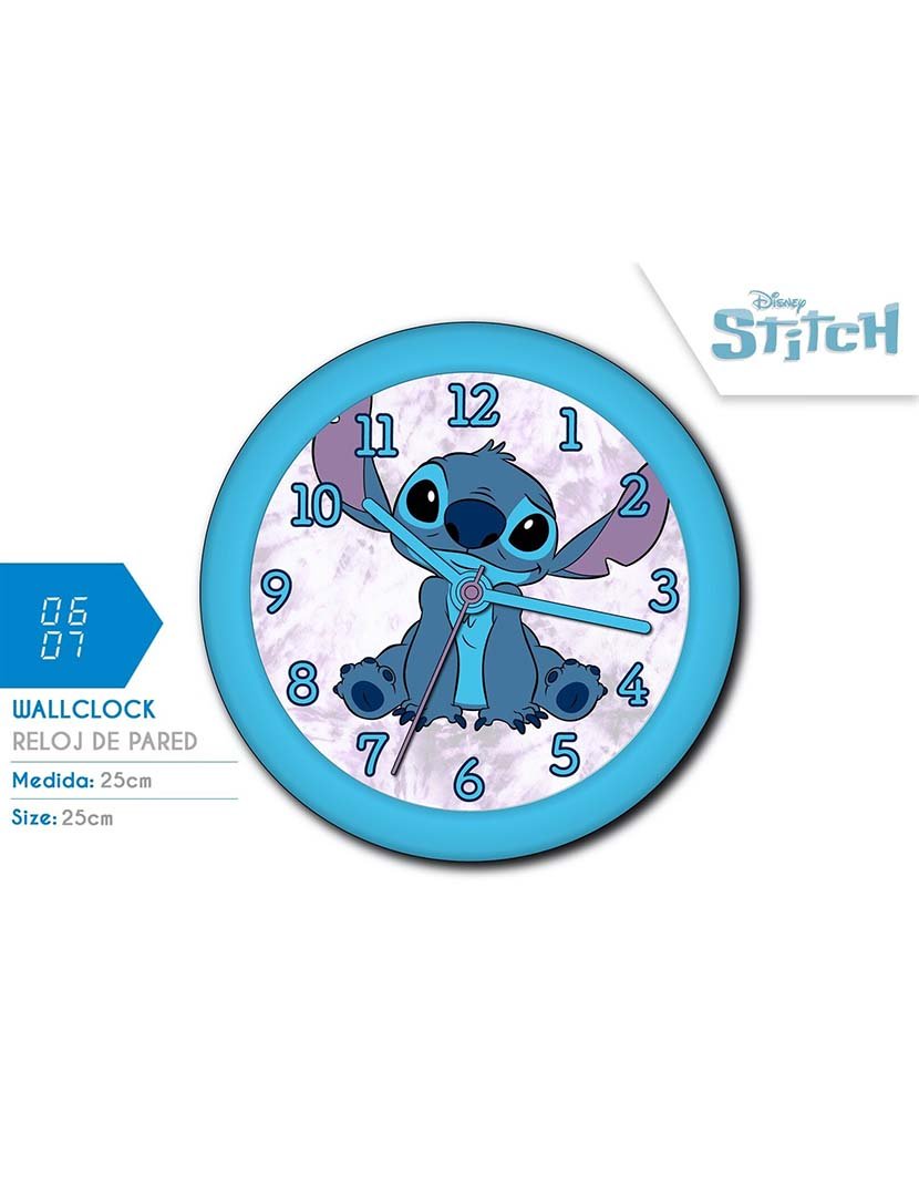 Relógio De Parede Stitch 6X1