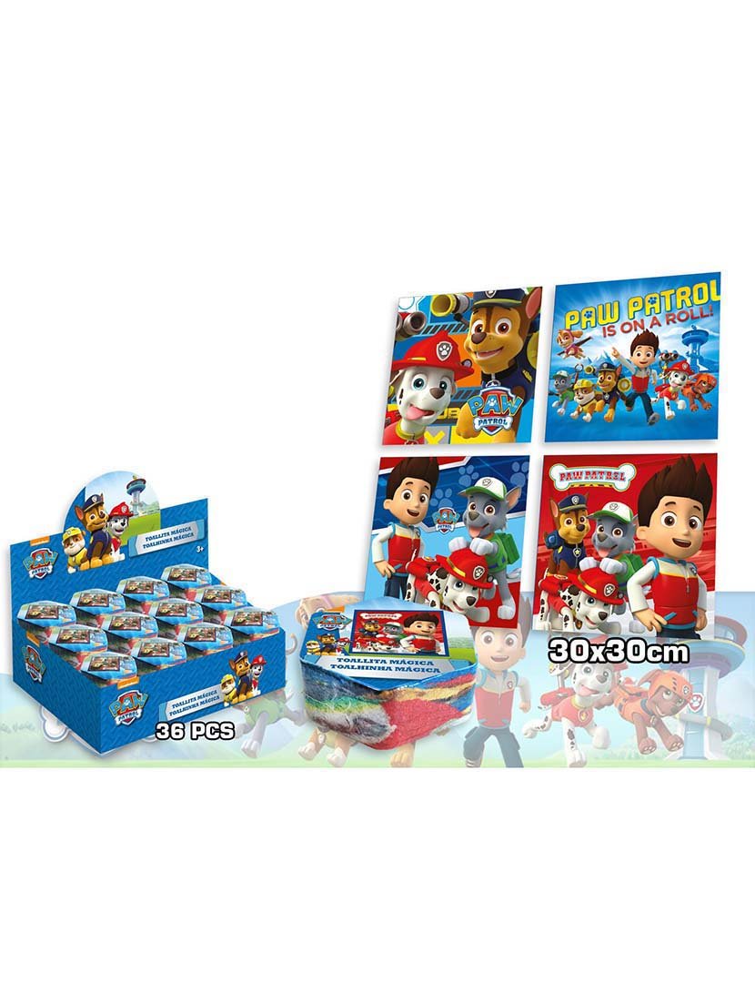 Toalhitas Mágicas Paw Patrol 36U