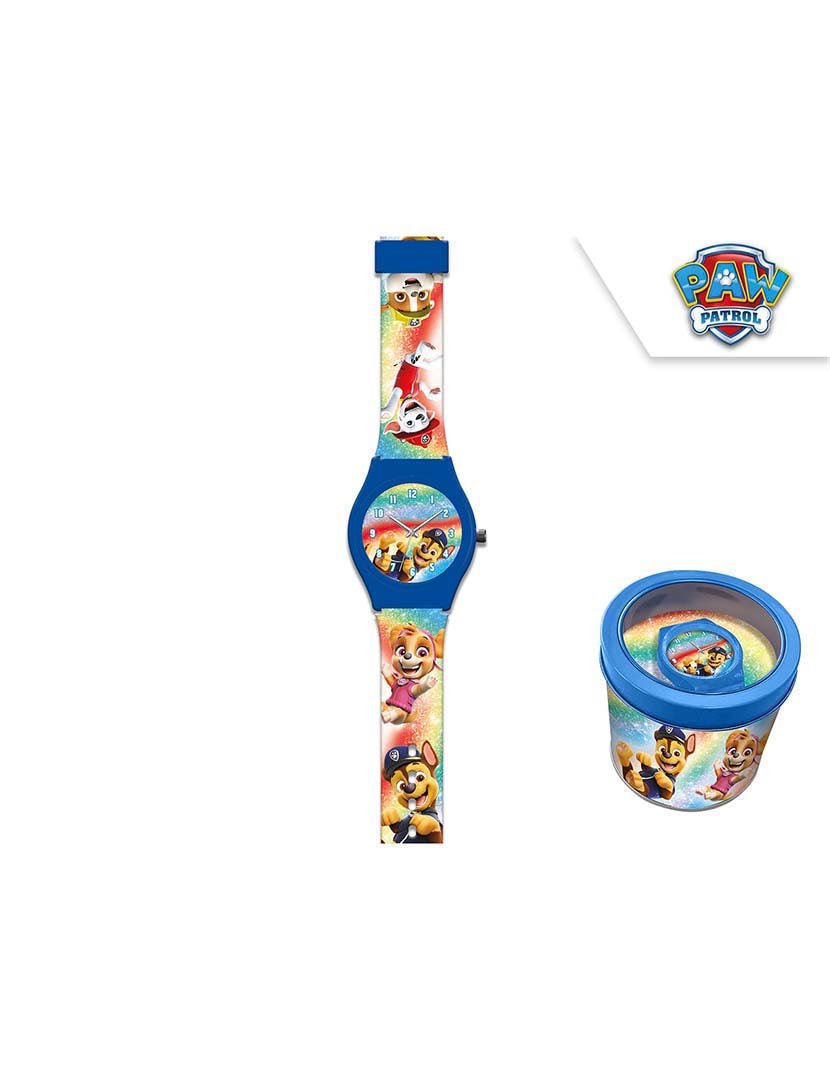 Relógio Analógico Caixa De Metal Paw Pat