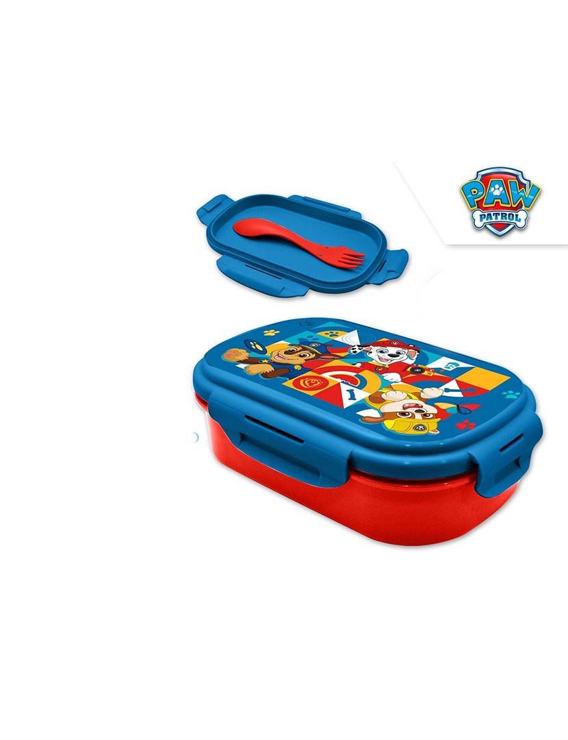 Sandwicheira Com Tampa Paw Patrol 6X1