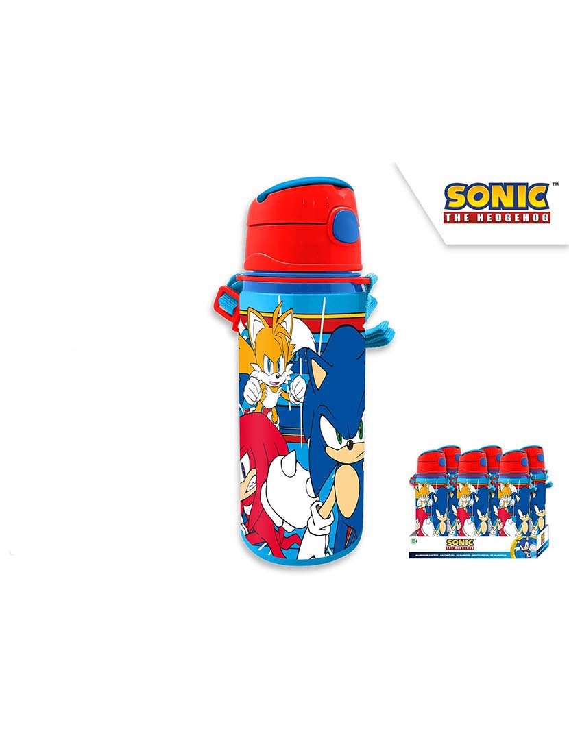 Garrafa Alumínio Com Pega 600Ml Sonic 6X