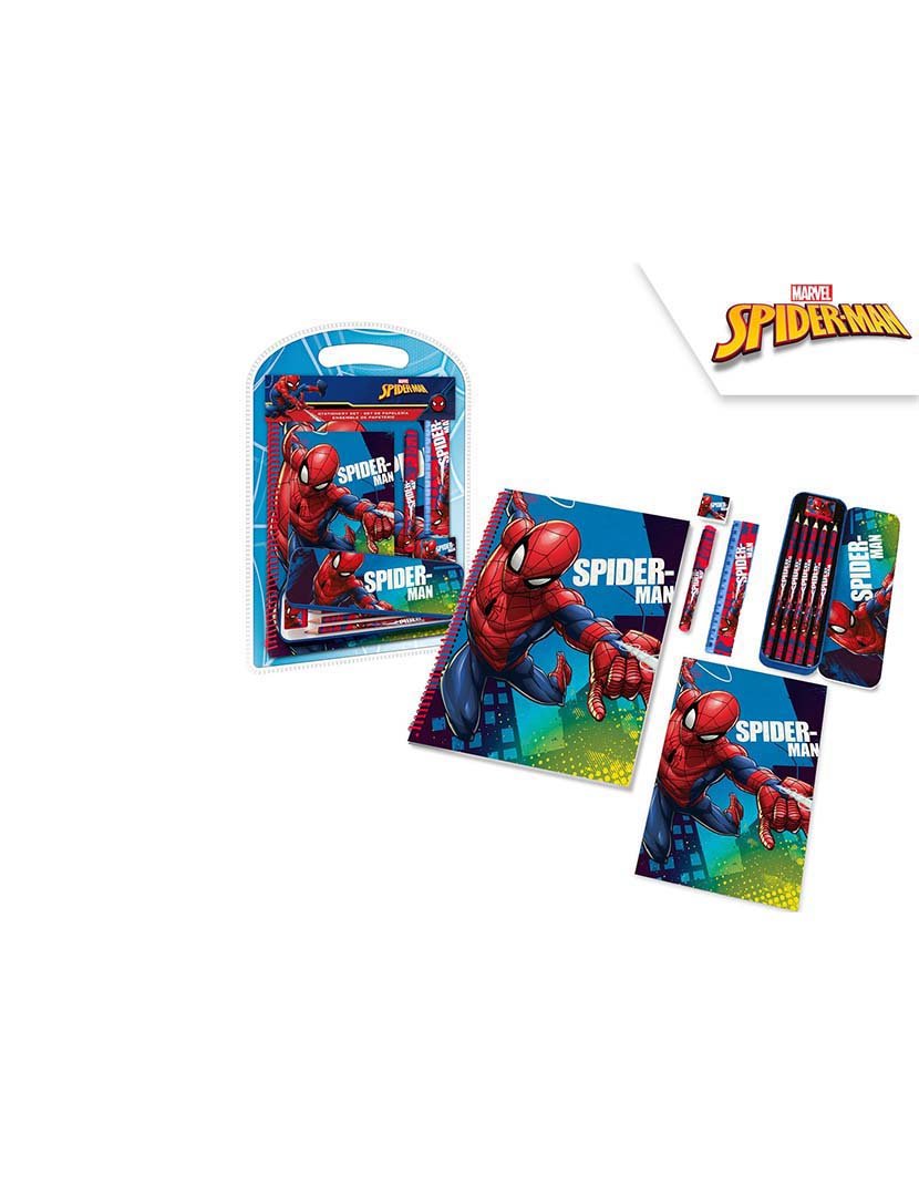 Conjunto Caderno Conjunto Spiderman
