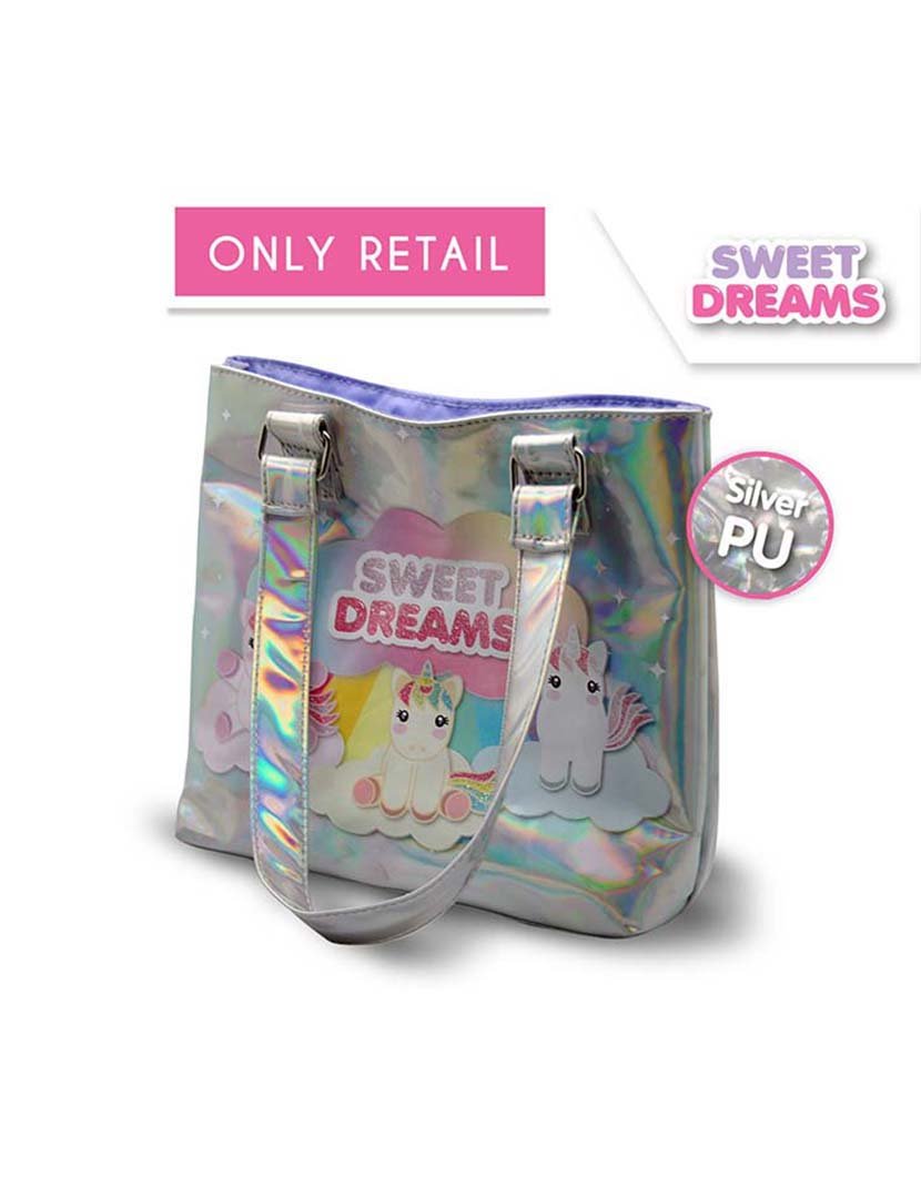 Bolsa Prateada Sweet Dreams