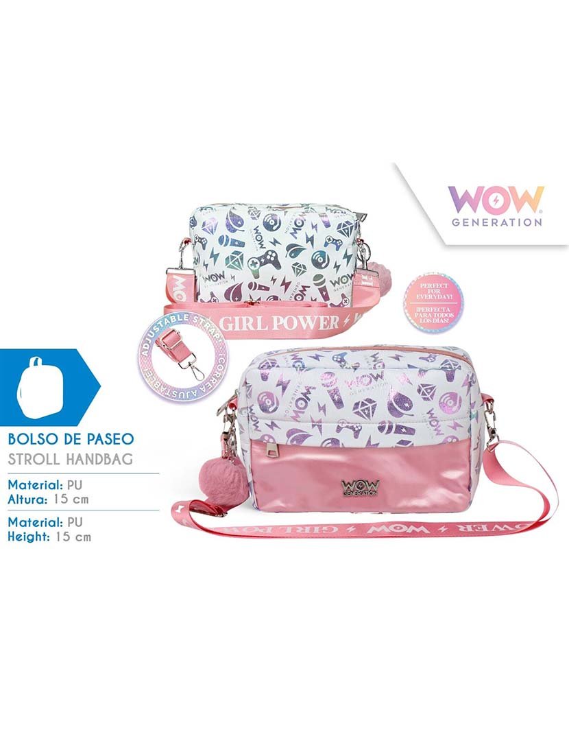 Bolsa Alça Ajustável Wow Generation 8X1