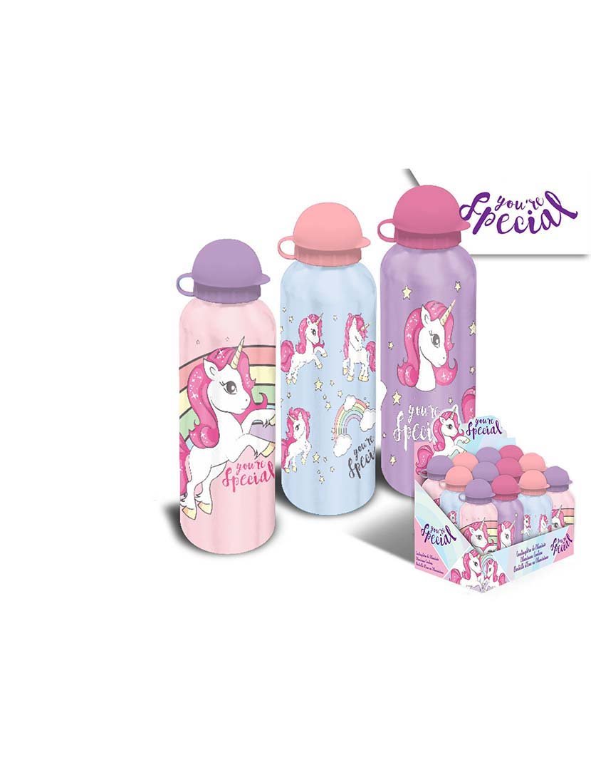 Garrafa Alumínio 500Ml 3 Desenhos You Ar