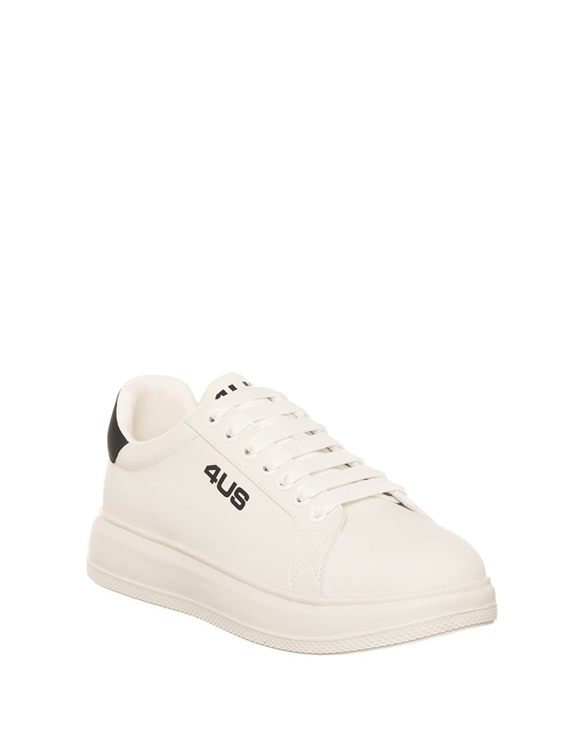 Ténis Adam 100 Homem Branco e Preto