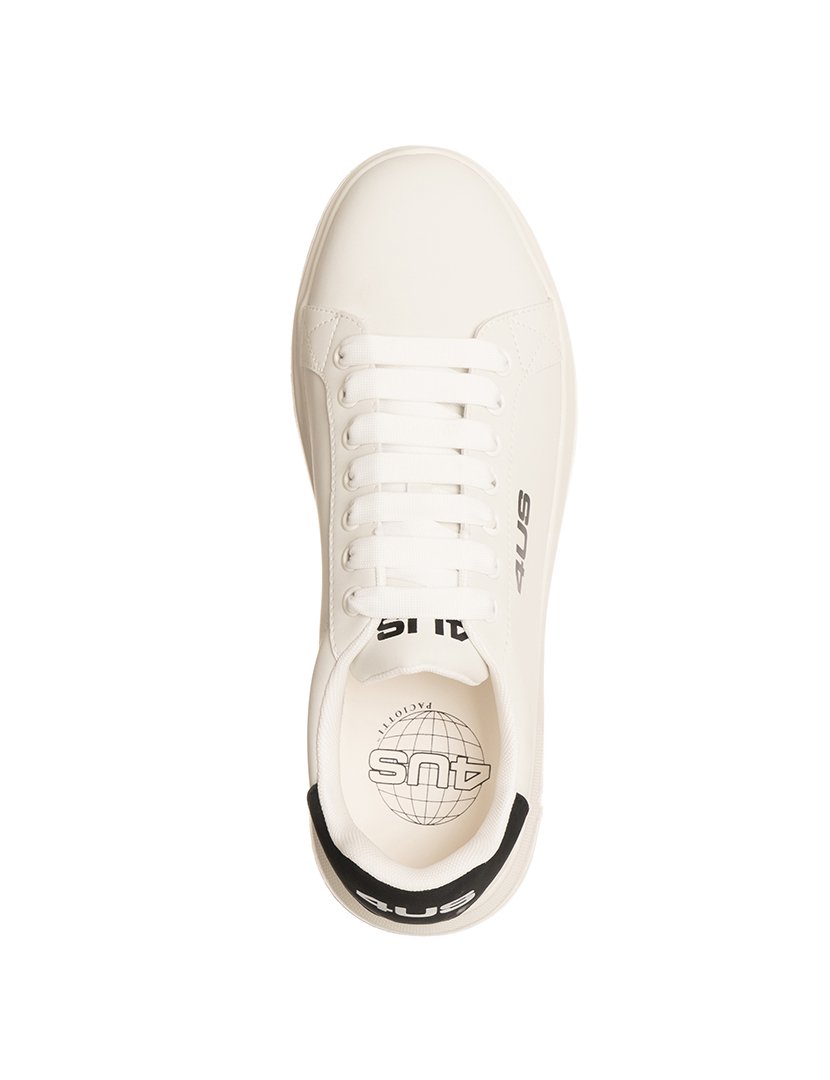 Ténis Adam 100 Homem Branco e Preto