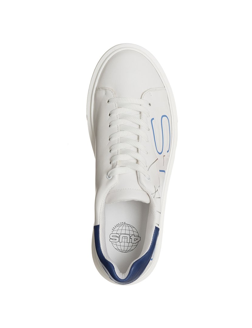 Ténis Homem Branco e Azul