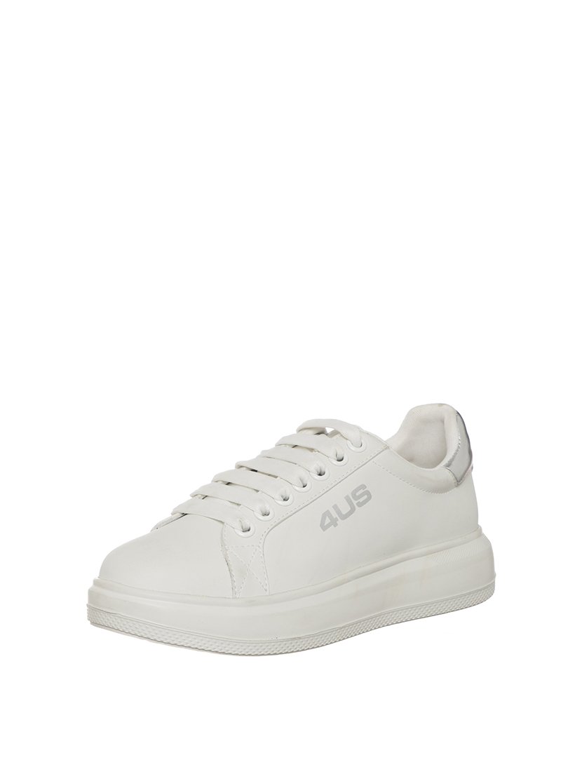 Ténis Ivy Senhora Branco e Prateado