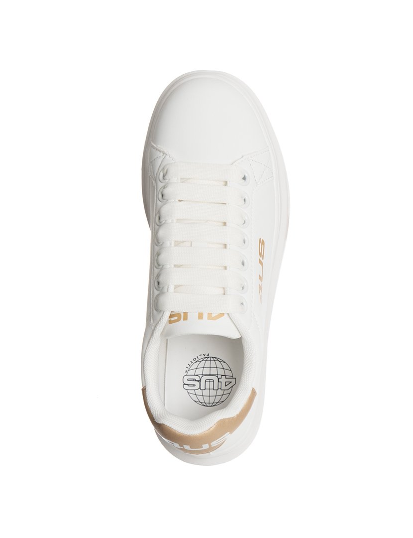 Ténis Ivy Senhora Branco e Dourado