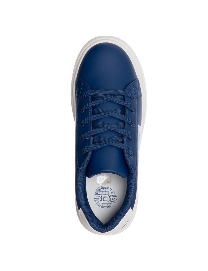 Ténis Milu Senhora Azul Marinho e Branco