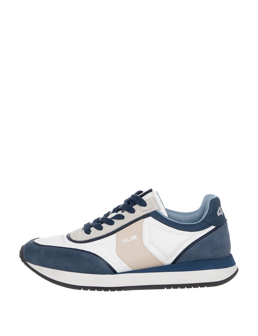 Ténis Paul 100 Homem Azul e Bege